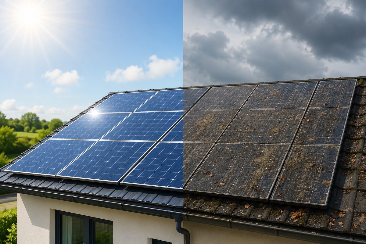 Entretien des panneaux solaires : ce qu'il vous en coûte de le négliger