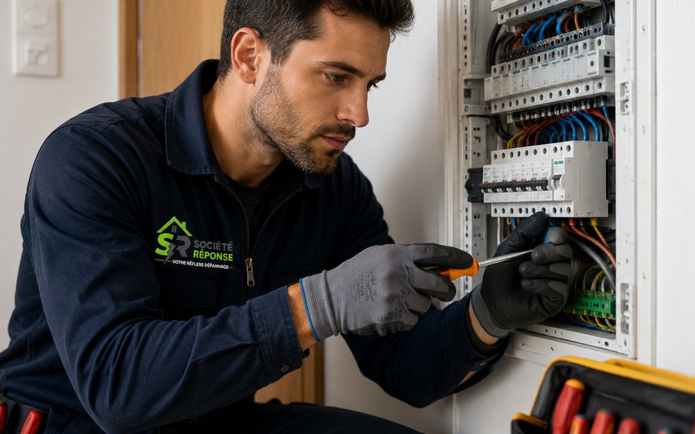 Dépannage électrique Société Réponse